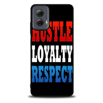 WWF Hustle Loyalty Respect Motorola Moto G Power Case