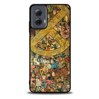 X-Men Comic Pattern Motorola Moto G Power Case