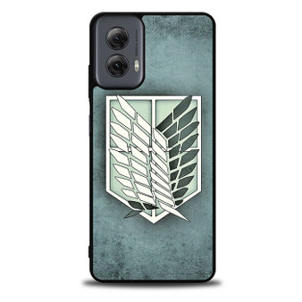 Attack On Titan Logo 1 Motorola Moto G Power Case