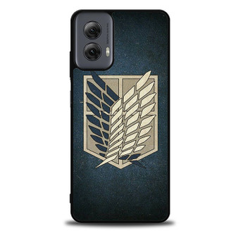 Attack On Titan Logo 2 Motorola Moto G Power Case