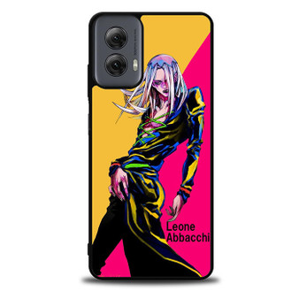 Jojo Bizarre Adventure Leone Abbacchio Motorola Moto G Power Case