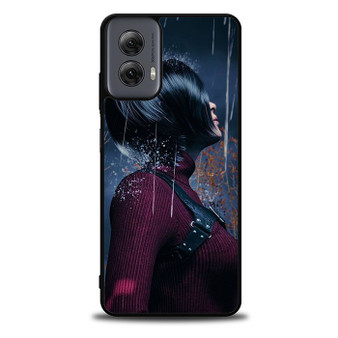 Ada Wong Resident Evil 4 in Rain Motorola Moto G Power Case