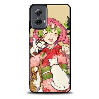 Demon Slayer Mitsuri Kanroji Neko Motorola Moto G Power Case