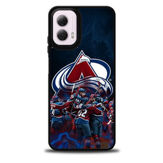 Colorado avalanche play Motorola Moto G 5G 2024/ Moto G 5G 2025 Case