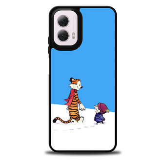 Calvin and Hobbes Wanna Make Snowman Motorola Moto G 5G 2024/ Moto G 5G 2025 Case