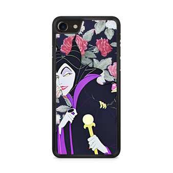 Maleficent evil face floral iPhone 8 | iPhone 8 Plus Case