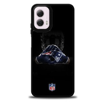 New England Patriots American football Gloves Motorola Moto G 5G 2024/ Moto G 5G 2025 Case
