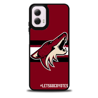 NHL Arizona Coyotes 3 Motorola Moto G 5G 2024/ Moto G 5G 2025 Case