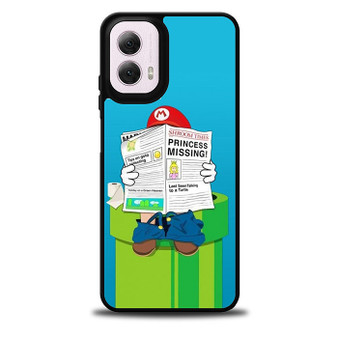 Nintendo supermario missing princess Motorola Moto G 5G 2024/ Moto G 5G 2025 Case