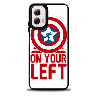 On your left captain america Motorola Moto G 5G 2024/ Moto G 5G 2025 Case