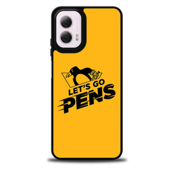 Pittsburgh Penguins Lets Go Pens Motorola Moto G 5G 2024/ Moto G 5G 2025 Case