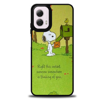 Snoopy In Right this instant Motorola Moto G 5G 2024/ Moto G 5G 2025 Case