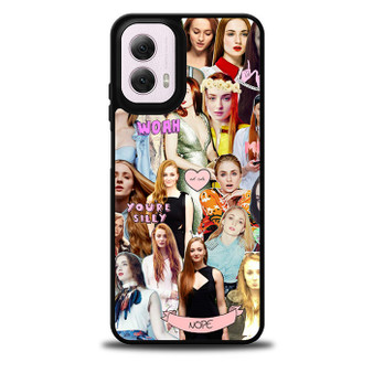 sophie turner collage Motorola Moto G 5G 2024/ Moto G 5G 2025 Case
