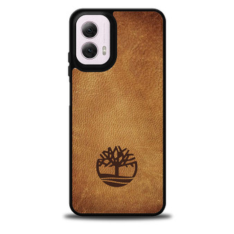 Timberland Brown Leather Motorola Moto G 5G 2024/ Moto G 5G 2025 Case