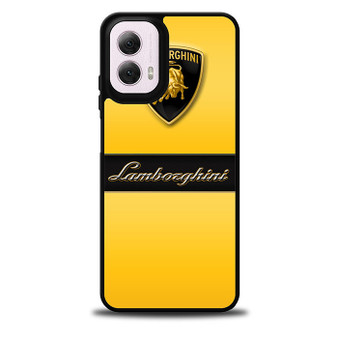 yellow lamborghini Motorola Moto G 5G 2024/ Moto G 5G 2025 Case
