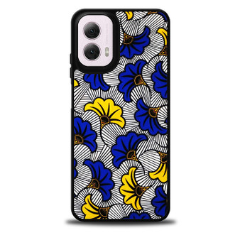Blue and Yelow Flowers Motorola Moto G 5G 2024/ Moto G 5G 2025 Case