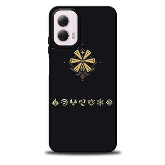 Genshin Impact Minimalist Motorola Moto G 5G 2024/ Moto G 5G 2025 Case