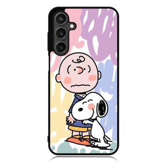 Charlie And Snoopy Hugging Samsung Galaxy A55 Case
