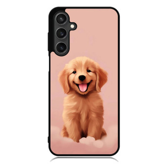 Cute puppy pink Samsung Galaxy A55 Case