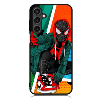 Spiderman Miles Morales Art Style Samsung Galaxy A55 Case