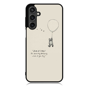 Winnie the pooh flying Samsung Galaxy A55 Case