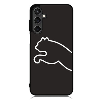 black puma half logo Samsung Galaxy A55 Case