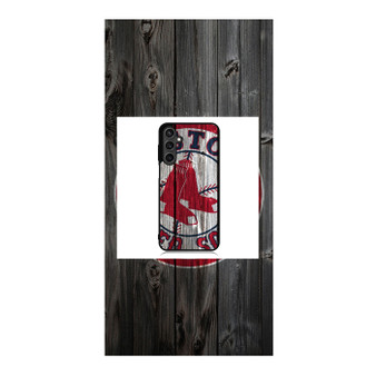 Boston red sox wood Samsung Galaxy A55 Case