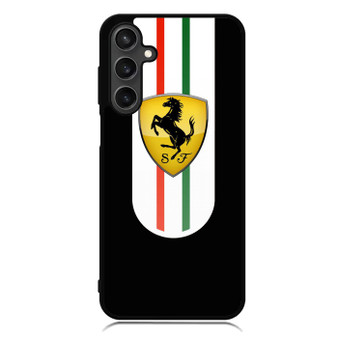 Ferrari Black Logo Samsung Galaxy A55 Case