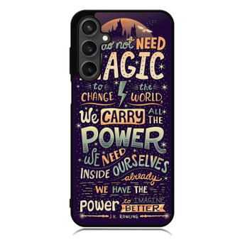 J.K. Rowling Quotes Samsung Galaxy A55 Case