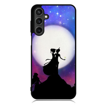 peterpan vintage moon stars Samsung Galaxy A55 Case