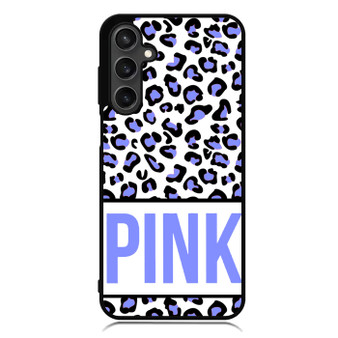Pink Blue Leopard Samsung Galaxy A55 Case
