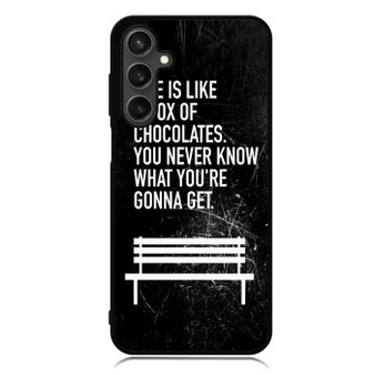Quotes from Forestgump Samsung Galaxy A55 Case