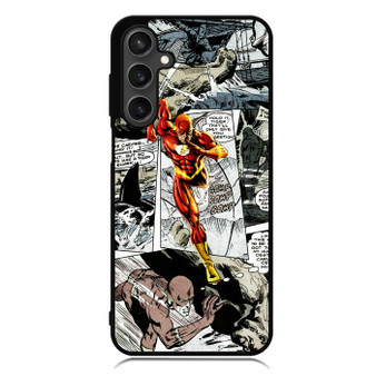 The Flash in Comic Samsung Galaxy A55 Case