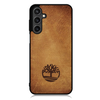 Timberland Brown Leather Samsung Galaxy A55 Case