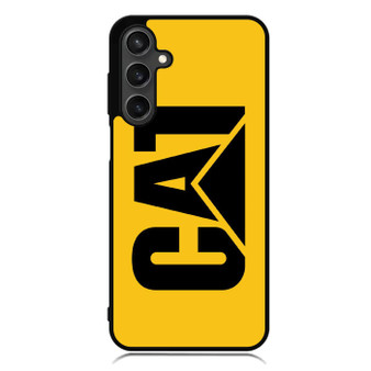 yellow caterpillar logo Samsung Galaxy A55 Case