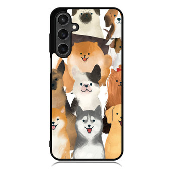 Cute Dogs Collage Samsung Galaxy A55 Case