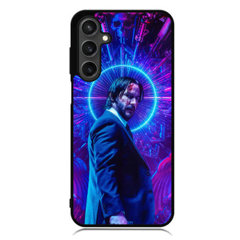 John Wick in Neon Samsung Galaxy A55 Case