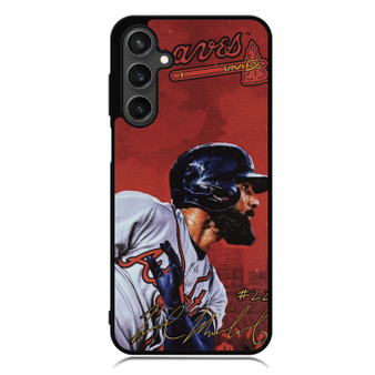 Atlanta Braves Number 22 Samsung Galaxy A55 Case