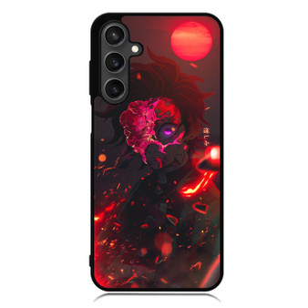 Demon Slayer Tanjiro Almost Demon Samsung Galaxy A55 Case