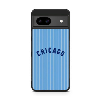 Chicago cubs jersey pattern Google Pixel 8a Case
