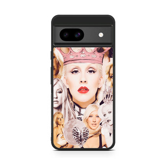 Christina Aguilera Collage Google Pixel 8a Case