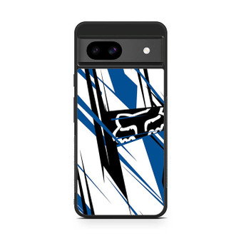 fox custom blue logo Google Pixel 8a Case