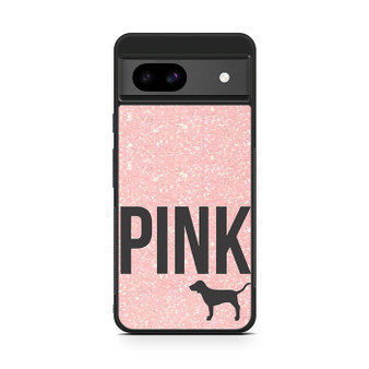 Light Glitter Pink Victoria's Secret Google Pixel 8a Case