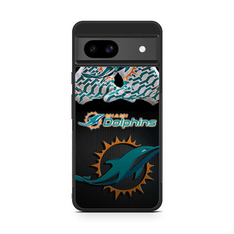 miami dolphins receiver gloves Google Pixel 8a Case