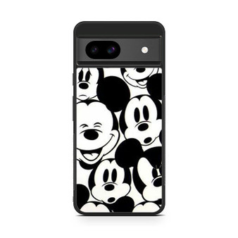 Mickey Mouse Face Collage Google Pixel 8a Case