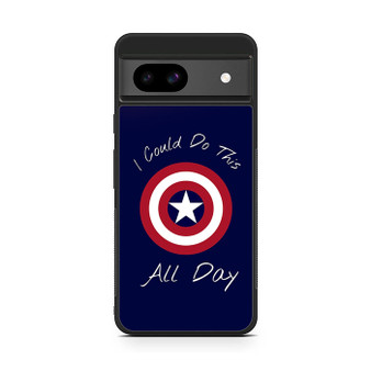 Steve Rogers Captain America Quote Google Pixel 8a Case