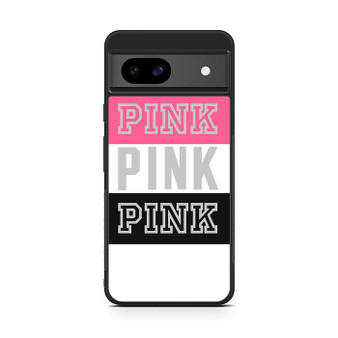 Triple Pink Victoria's secret Google Pixel 8a Case