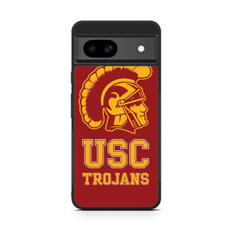 Usc Trojans logo on red Google Pixel 8a Case