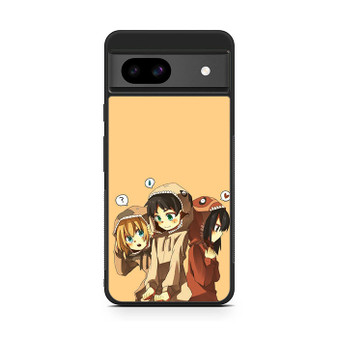 Attack On Titan Chibi Google Pixel 8a Case