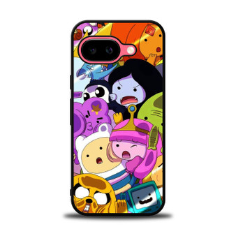 Adventure time character on a glass Google Pixel 9a Case